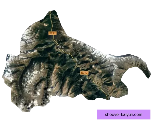 拉斯海马区域高清地形与地貌详细地图全景展示